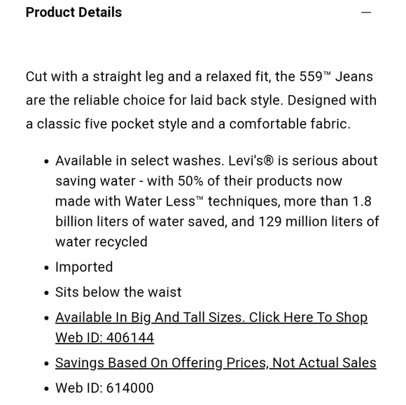 Men's Levi's 559 Relaxed Straight Jeans 👖 - Picture 8 of 8